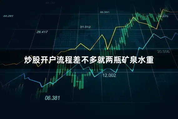 炒股开户流程差不多就两瓶矿泉水重